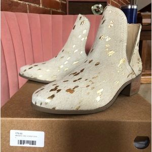 Matisse calf hair booties